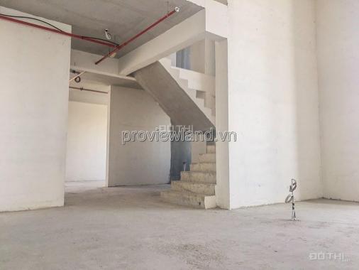 Penthouse Vista Verde bán 5PN, 374.4m2 chưa có nội thất, view sông