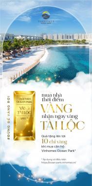 Bán căn hộ chung cư tại dự án Vinhomes Ocean Park Gia Lâm, Gia Lâm, Hà Nội chỉ 1,447 tỷ