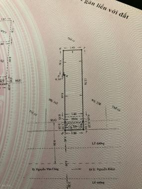 Bán gấp nhà mặt tiền đường Nguyễn Văn Công, phường 3, Gò Vấp, 55m2, 2T, vỉa hè kinh doanh, 7.7 tỷ