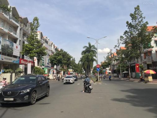 Cần cho thuê nguyên căn mặt tiền đường Nguyễn Thị Thập, KĐT Him Lam. DT 10m x 20m, 1H 5L