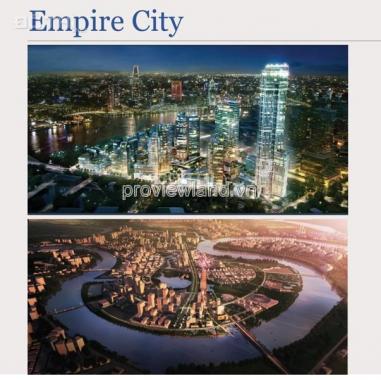 Duplex Empire City cho thuê căn hộ 4PN, 202m2 nhiều tiện nghi