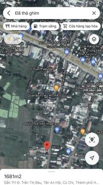 Bán lô đất vườn MT Trần Thị Bàu, Củ Chi. 1681 m2, 8.2 tỷ