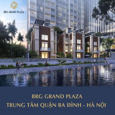 Bán CC BRG Grand Plaza 16 Láng Hạ, 54.28m2 - 123m2, 1PN - 3PN, thiết kế đẹp, NTCC, view trọn hồ
