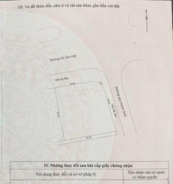 Chính chủ bán đất tại đường Võ Văn Kiệt: Diện tích 515.4m2: Giá 300 triệu/m2