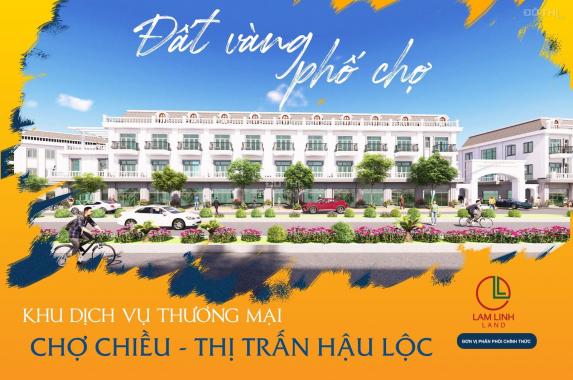 Bán 10 suất ngoại giao các căn shophouse kiot 3 tầng chợ Chiều, thị trấn Hậu Lộc
