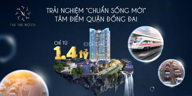 Sở hữu ngay căn hộ cao cấp 5* chỉ với 280tr (20%) full nội thất tại trung tâm Đống Đa