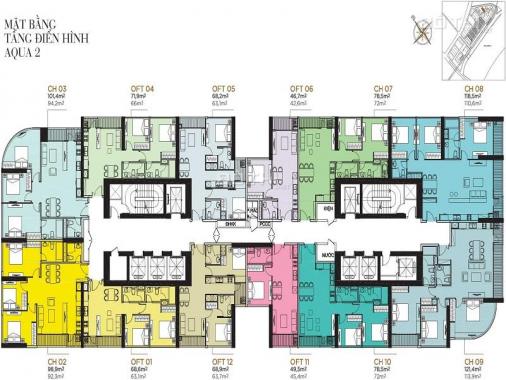Căn hộ Vinhomes Golden River 3PN, 128m2 đầy đủ nội thất cho thuê