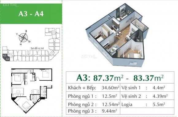 Nhận nhà ở ngay - sổ hồng trao tay căn góc 3 PN tại Eco City Việt Hưng 2.245 tỷ, 83m2 LH 0909860283