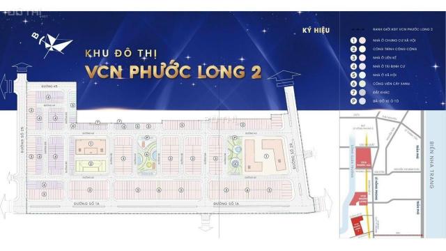 Bán đất khu đô thị VCN Phước Long 2, 70m2 ngang 5m giá 2,690 tỷ, xây dựng tự do Lh: 0934797168