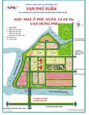 Bán lô đất nhà phố Vạn Hưng Phú, hướng Tây Bắc, gần CV, 154m2, 39 tr/m2. 0933490505
