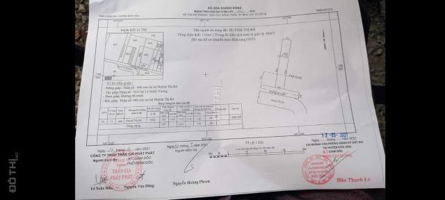 Bán đất tại đường 825, Xã Hoà Khánh Đông, Đức Hòa, Long An diện tích 150m2 giá 820 triệu