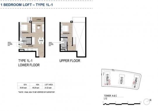 Bán căn góc 2PN (1 trệt +1 lửng) The Metropole Thủ Thiêm, giá 8.8 tỷ