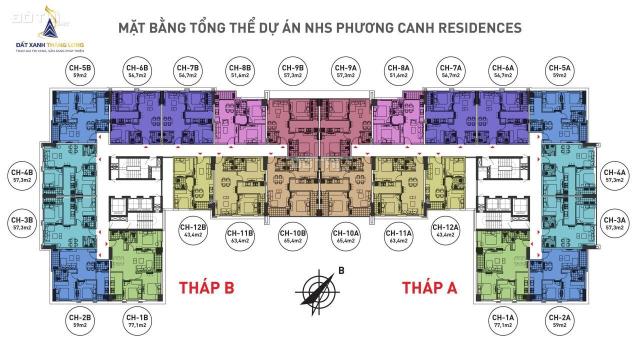 Chính chủ bán căn góc 59m2, 2PN - 2VS cách Mỹ Đình chỉ 10 - 15p, trả trước 600tr. LH: 0975.34.2826