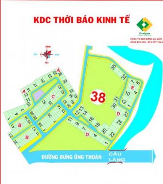 Bán đất nền dự án KDC Thời Báo Kinh Tế, sổ đỏ đường Bưng Ông Thoàn, quận 9