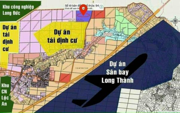 Cần bán đất nền sân bay Long Thành, mặt tiền ĐT 769, xã Bình Sơn, full thổ cư, ngân hàng hỗ trợ 70%