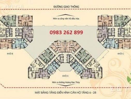 Chính chủ bán căn 1C N04 Hoàng Đạo Thúy, DT 128m2. Giá Rẻ CC: 0904 897 255