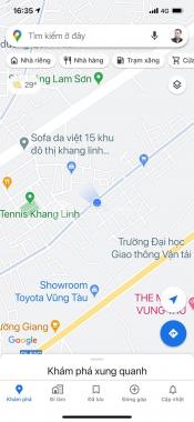 Bán đất Khang Linh 85m2 ngang 5m mặt tiền cống hộp phường 11 Vũng Tàu, giá chỉ 3.7 tỷ