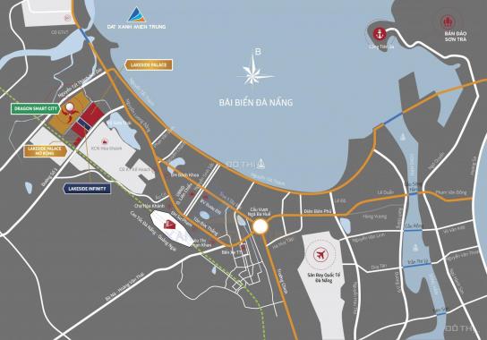 Cắt lỗ dự án 5* Dragon Smart City, trung tâm Liên Chiểu, tp biển Đà Nẵng, giá chỉ từ 13tr/1m2