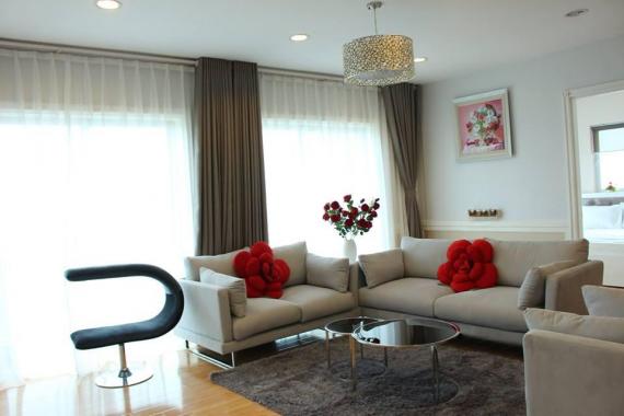 Cho thuê căn hộ tại Ngọc Khánh Plaza cạnh hồ Ngọc Khánh, Ba Đình, 120m2, 2PN, giá 13 triệu/tháng