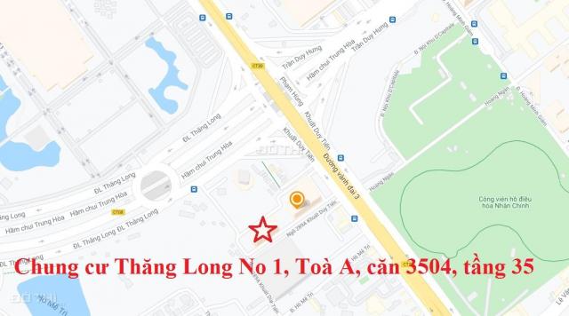 Chính chủ bán căn hộ 112m2 Thăng Long Number One mặt tiền đại lộ Thăng Long phù hợp với hộ gia đình