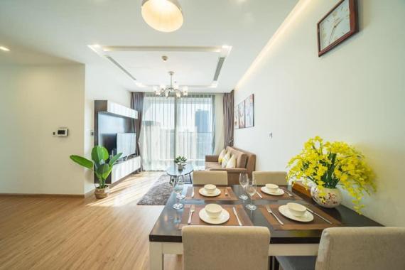 Cho thuê căn hộ tại Ngọc Khánh Plaza cạnh hồ Ngọc Khánh, Ba Đình, 115m2, 2PN, giá 13 triệu/tháng