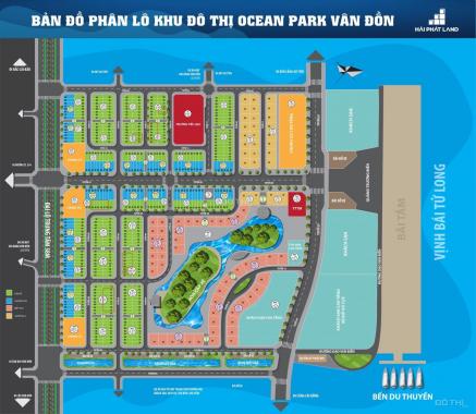 Bán đất nền KĐT Ocean Park Vân Đồn, sổ đỏ từng lô, gía rẻ nhất thị trường 0982 274 211