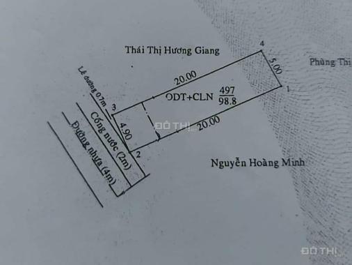 Bán đất tại đường 1/ Bùi Quốc Khánh, Chánh Nghĩa, Thủ Dầu Một, Bình Dương 100 m2 giá 2.890 tỷ