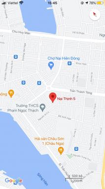 Bán đất đường Nai Thịnh 5, Phường Nại Hiên Đông, Quận Sơn Trà. DT: 60m2, giá: 3,5 tỷ