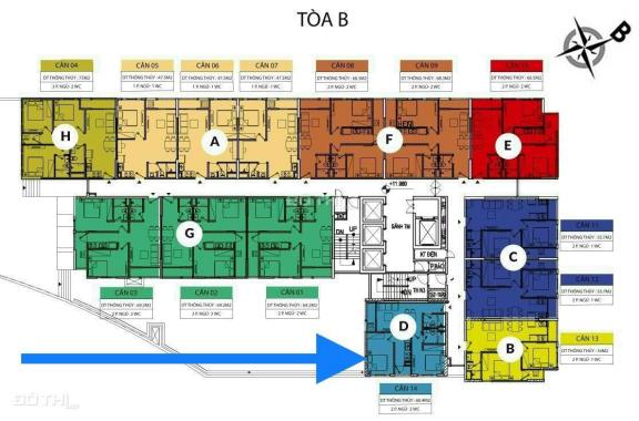 Bán căn 2 phòng ngủ 2 WC diện tích 69.2m2 tại chung cư 25 tầng VCI Tower, LH 0987416477