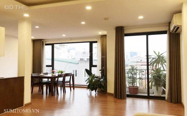Cho thuê căn hộ dịch vụ 2 ngủ rộng 90m2 Linh Lang, vị trí đắc địa, LH 0966043060