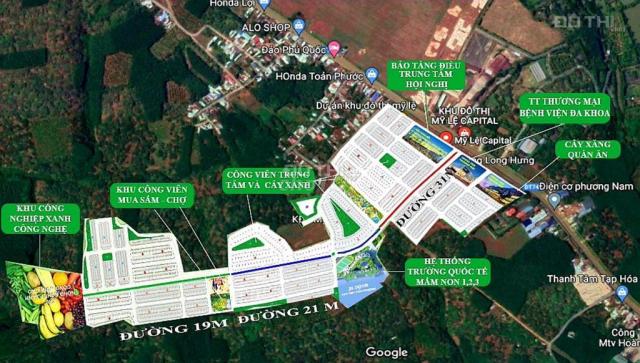 Bán đất tại dự án khu đô thị Mỹ Lệ Capital, Phú Riềng, Bình Phước giá 7 triệu/m2