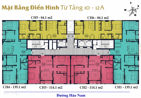 Cần bán gấp căn hộ 3 ngủ chung cư Terra 83 Hào Nam giá tốt nhất thị trường