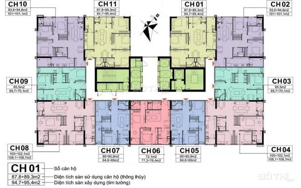 Cần bán nhanh căn hộ 3 ngủ chung cư A10 Nam Trung Yên, Cầu Giấy. Giá 34tr/m2 có thương lượng
