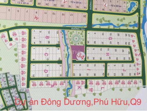 Bán đất nền dự án cty Đông Dương, Bưng Ông Thoàn, Phú Hữu, quận 9 - 07/2021