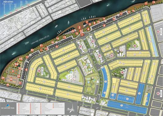 CC cần tiền bán gấp lô đất Đà Nẵng Pearl cạnh One River liền kề KĐT FPT Complex City