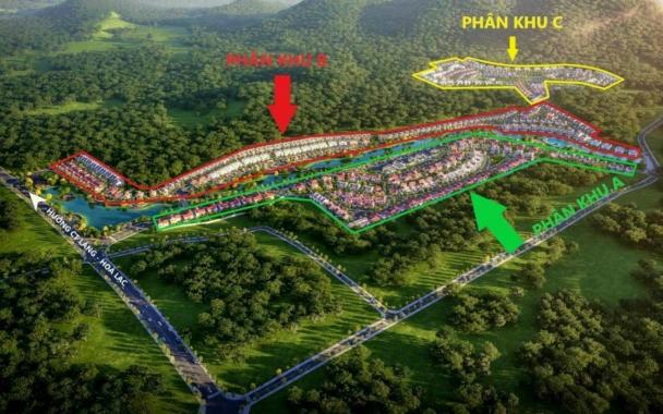 Bán đất mặt đường Bãi Dài, cách ĐHQG 2km, đường 12m full thổ cư nhỉnh 1,3 tỷ/78m2