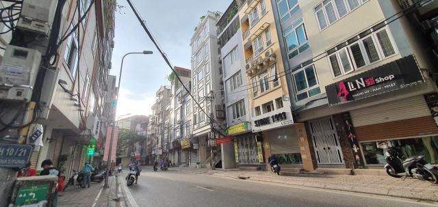 Mặt phố Tam Khương (Tôn Thất Tùng) 34m2 x 6T, MT 4.1m giá 12.4 tỷ, ô tô tránh, vỉa hè, kinh doanh