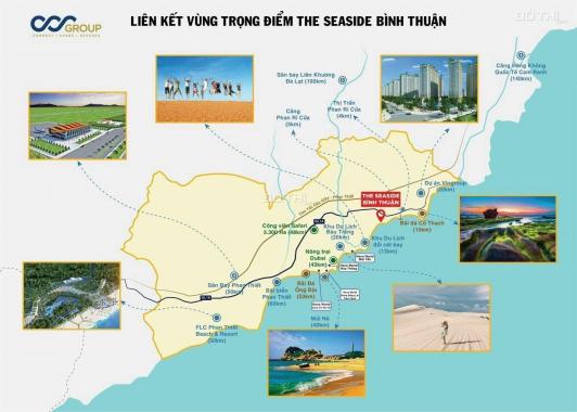 Đất nền dự án The Seaside Bình Thuận cơ hội đầu tư sinh lời 100% giá chỉ từ 16tr/m2