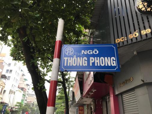 Bán nhà ngõ Thông Phong, diện tích sử dụng 80m2, xây 4 tầng, ngõ ô tô đỗ