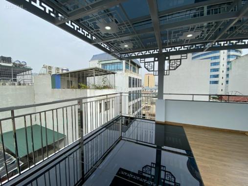 Nhà đẹp Đống Đa 53m2 - mặt tiền 5m - 9 tầng thang máy - gara - kinh doanh - Nguyên Hồng - Hà Nội