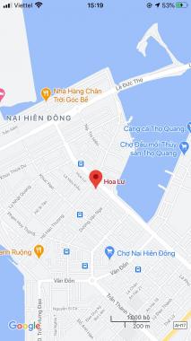 Bán đất đường Hoa Lư, Phường Nại Hiên Đông, Quận Sơn Trà DT: 72 m2. Giá: 3,3 tỷ