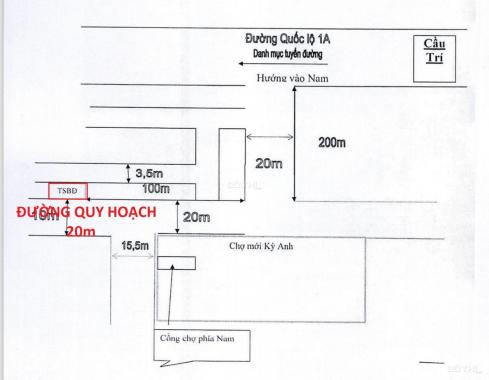 Bán nhà riêng Thị xã Kỳ Anh, Hà Tĩnh 995m2 - Chính chủ