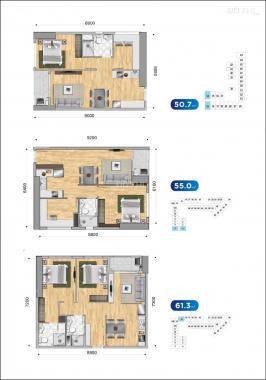Cho thuê căn hộ 2PN 1WC có thể ở hay làm văn phòng chỉ 12 triệu/tháng tại Sunrise City View Q7
