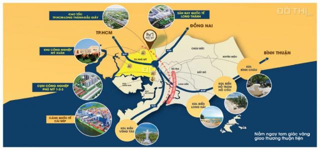 Mở bán 29 nền đất nền - Khu dân cư Suối Nhum phường Hắc Dịch Phú Mỹ LH 0903 066 813 nhận ký gửi đất