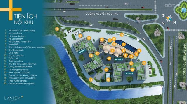 Cần bán gấp căn 1PN tại dự án Lavida Plus MT Nguyễn Văn Linh, Q7 - Giá từ 2.15 tỷ/căn nhận nhà ngay