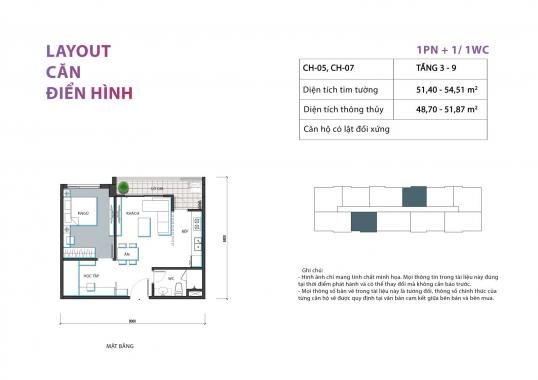 Bán căn hộ Định Công, Hoàng Mai 1,5 tỷ căn - hỗ trợ vay 0% lãi suất chiết khấu cao trực tiếp từ