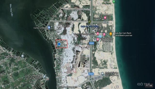 Bán đất Cam Hải Đông, giáp Golden Bay, hiện hữu 2 mặt đường QH mở rộng 20m giá đầu tư