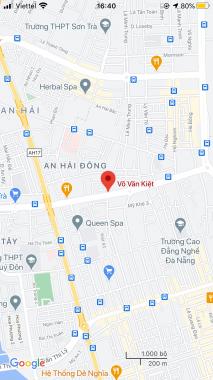 Cần bán dãy nhà trọ 8 phòng 3 mặt kiệt Võ Văn Kiệt, quận Sơn Trà DT: 134,8m2. Giá: 10,5 tỷ