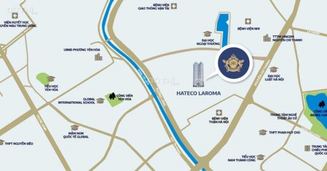 Bán căn hộ 2PN rẻ nhất dự án chung cư cao cấp Hateco Laroma, quận Đống Đa