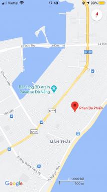 Bán nhà cấp 4 kiệt 4m Phan Bá Phiến, phường Thọ Quang, quận Sơn Trà DT: 93 m2. Giá: 3,3 tỷ